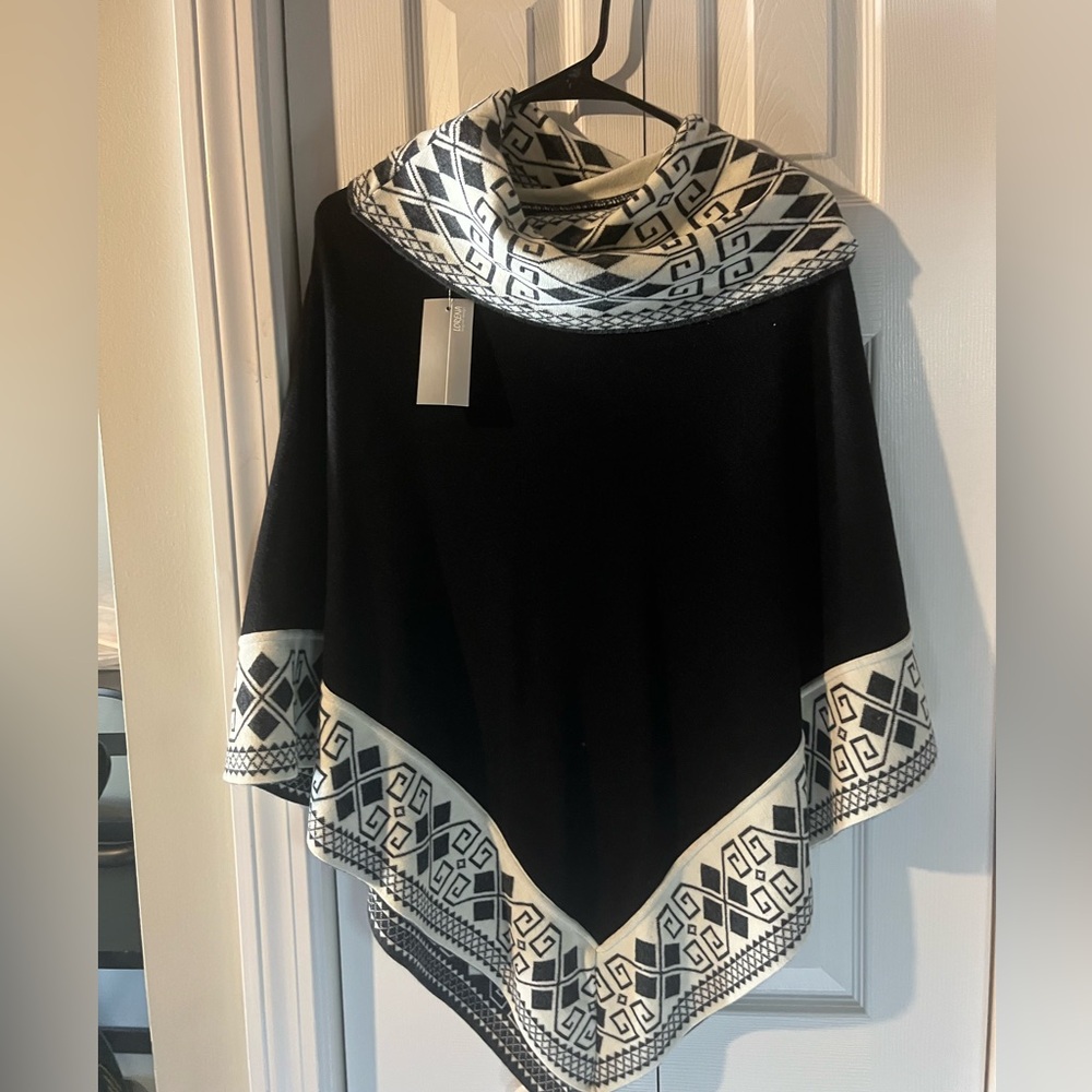 Lorena black and creme white- small/medium